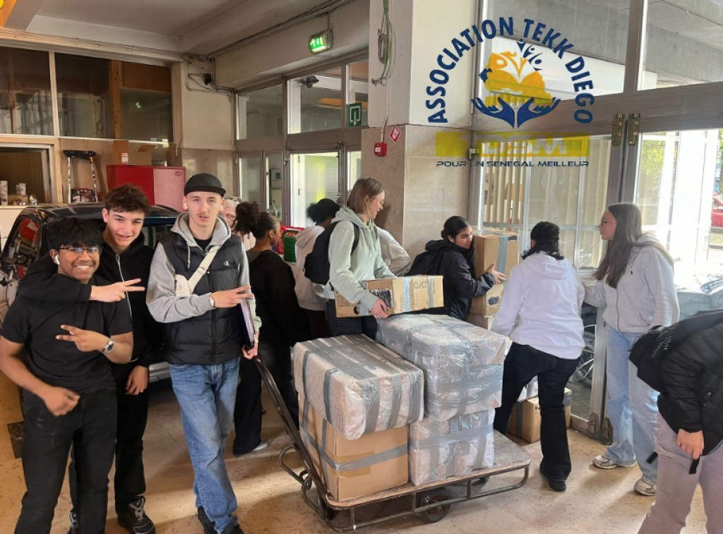 Image de l'action : Donation de matériel